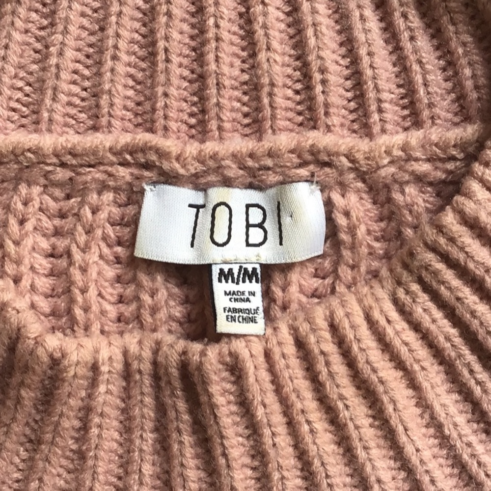 TOBI Chunky Knit Oversized Sweater